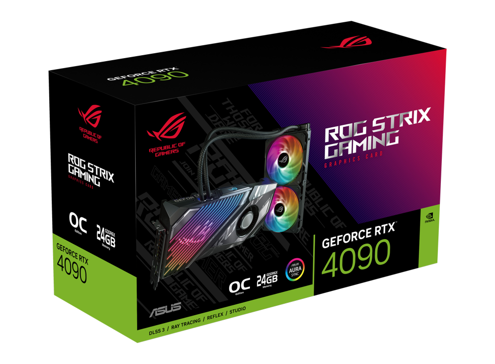Buy ASUS ROG Strix LC GeForce RTX 4090 24GB GDDR6X OC Edition Online at  Best Price In India - Compumise